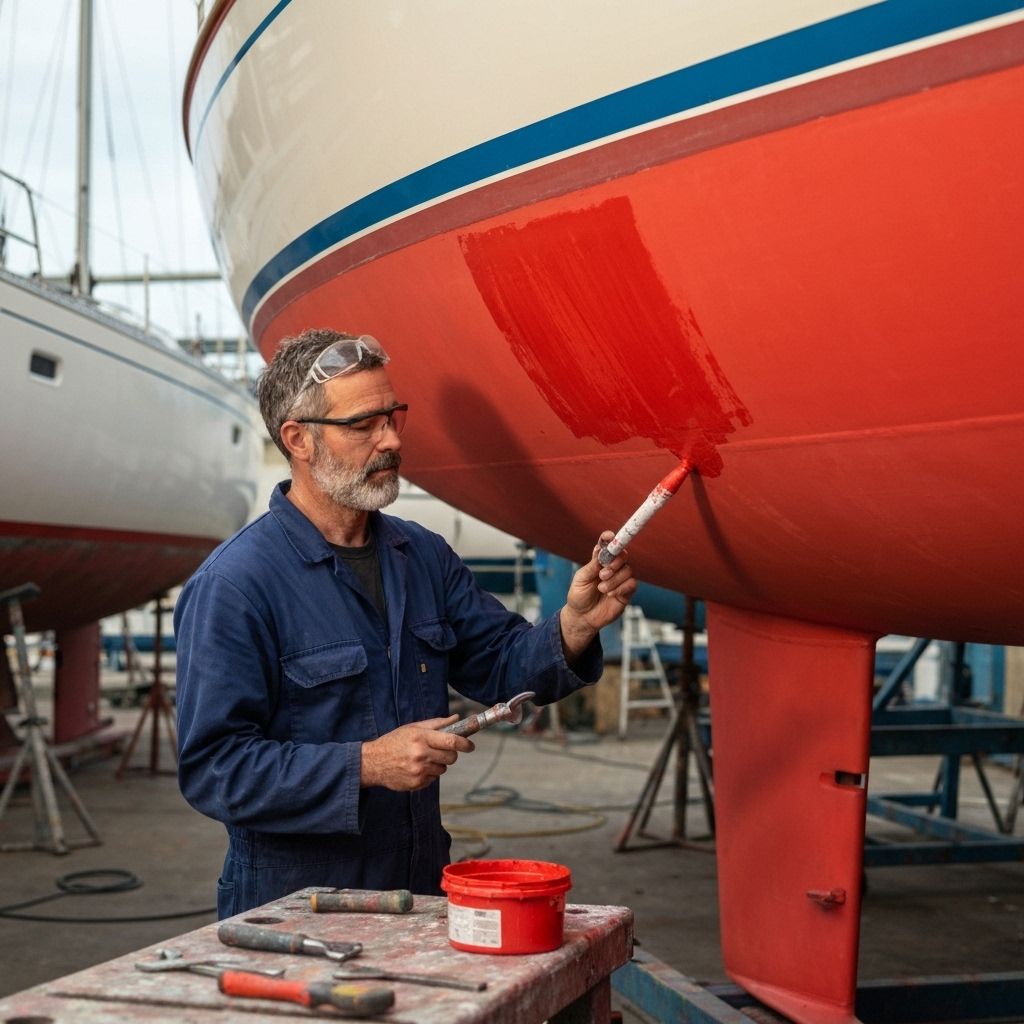 Zehirli Boya (Antifouling)