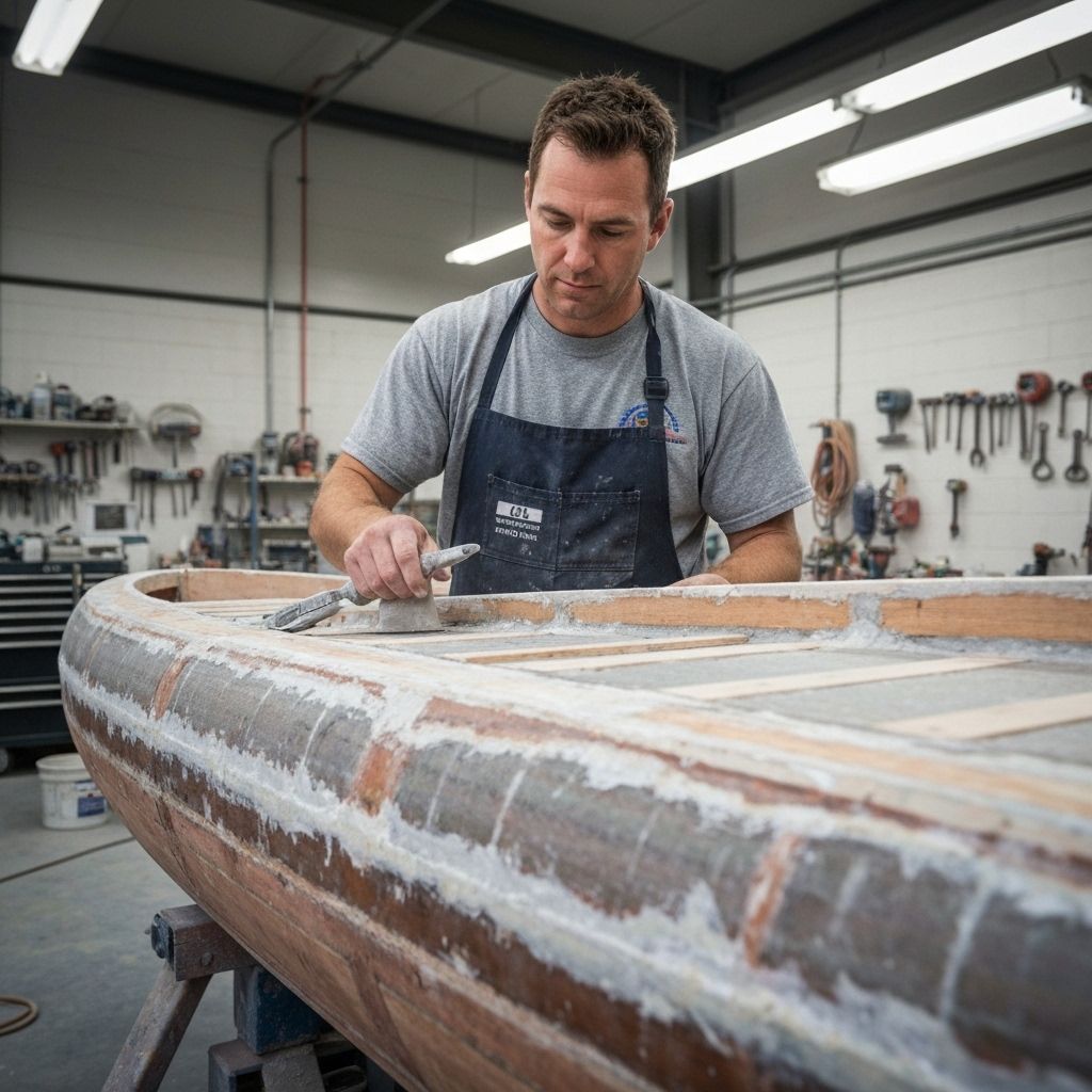 Ahşap ve Fiberglass Onarım